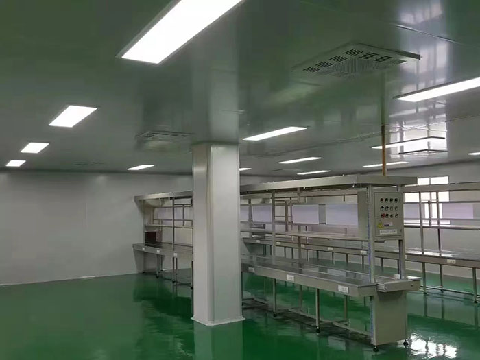 無塵車間的參觀通道裝修效果圖